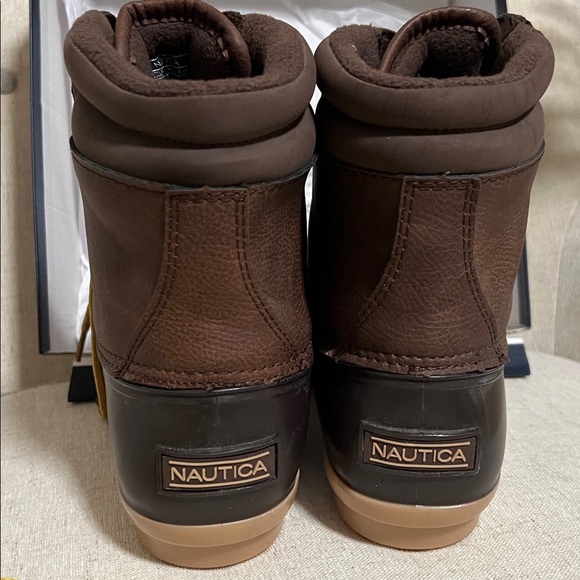 Nautica Men's Dark Brown Rain Boots - Picture 5 of 5